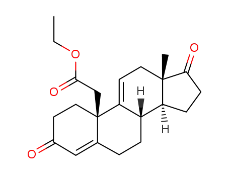 ethyl 3,17-dioxoandrosta-4<sup>(5)</sup>,9<sup>(11)</sup>-diene-19-carboxylate