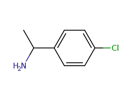 Molecular Structure of 6299-02-1 (4-Chloro-alpha-methylbenzylamine)