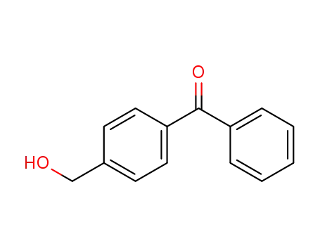 Molecular Structure of 81449-01-6 (Methanone, [4-(hydroxymethyl)phenyl]phenyl-)