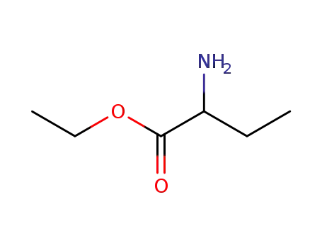 Molecular Structure of 22621-37-0 (Butanoic acid, 2-amino-, ethyl ester)