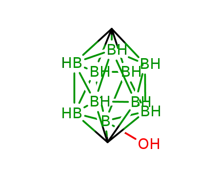 Molecular Structure of 31726-41-7 (2-hydroxy-1,12-dicarba-closo-dodecaborane)