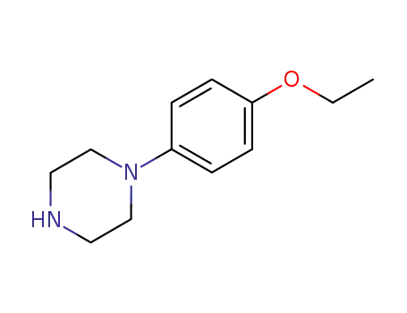 Molecular Structure of 46415-29-6 (1-(4-Ethoxyphenyl)piperazine)