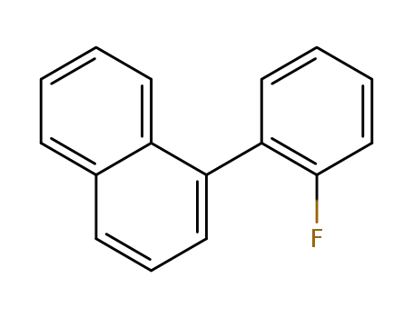 Molecular Structure of 1246661-49-3 (1-(2-fluorophenyl)naphthalene)
