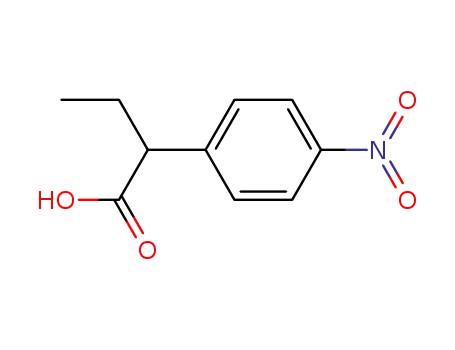 Molecular Structure of 46406-87-5 (2-(4-nitrophenyl)butanoic acid)