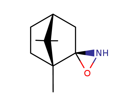 Molecular Structure of 287488-30-6 (Spiro[bicyclo[2.2.1]heptane-2,3'-oxaziridine], 1,7,7-trimethyl-,
(1R,2S,4R)-)