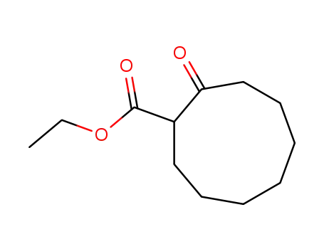 Molecular Structure of 4017-57-6 (Ethyl 2-oxocyclononanecarboxylate)