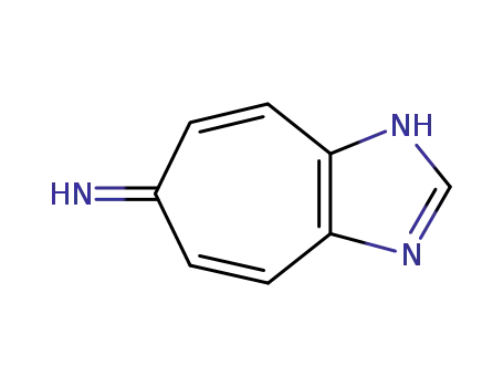Molecular Structure of 874000-31-4 (Cyclohept[d]imidazol-6(1H)-imine)