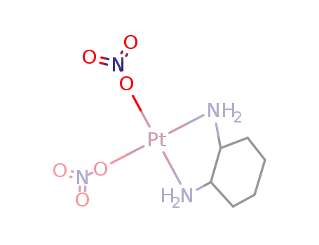 Molecular Structure of 60732-70-9 (1,2-cyclohexanediamine dinitratoplatinum)