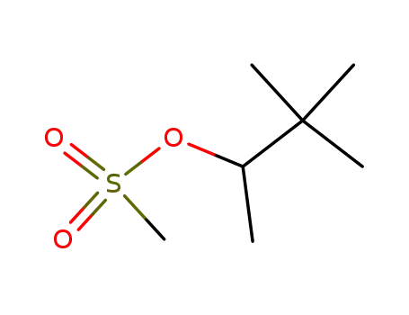 Molecular Structure of 67764-23-2 (3,3-DIMETHYL-2-BUTYLMETHANESULPHONATE)