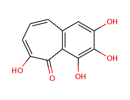 Molecular Structure of 569-77-7 (PURPUROGALLIN)