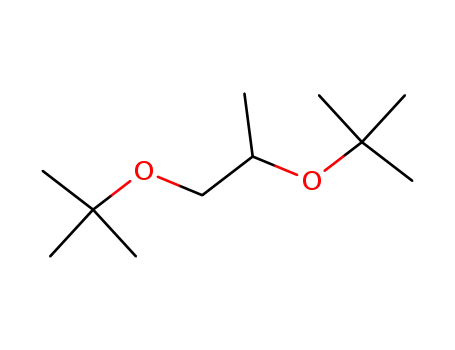 Molecular Structure of 80762-96-5 (1,2-bis(1,1-dimethylethoxy)propane)