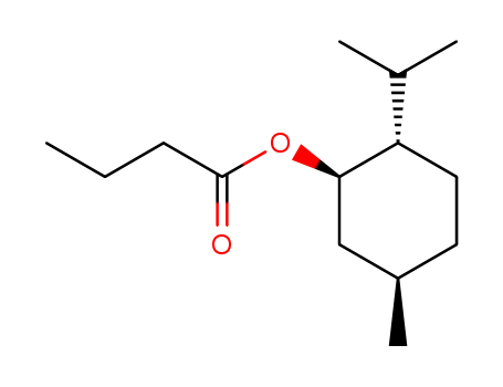 Butanoic acid, 5-methyl-2-(1-methylethyl)cyclohexyl ester, (1alpha,2beta,5alpha)-