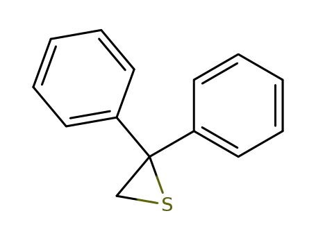 Molecular Structure of 2862-88-6 (2,2-diphenylthiirane)