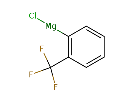 Molecular Structure of 3796-19-8 (2-trifluoromethylphenylmagnesium chloride)