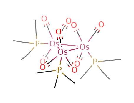 Osmium,nonacarbonyltris(triethylphosphine)tri-, triangulo