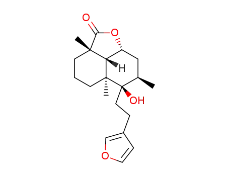 Molecular Structure of 465-92-9 (MARRUBIIN)