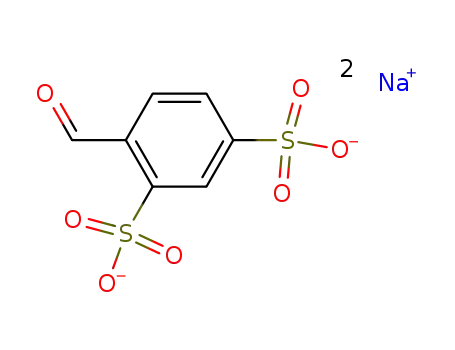 Molecular Structure of 33513-44-9 (Benzaldehyde-2,4-disulfonic acid disodium salt)
