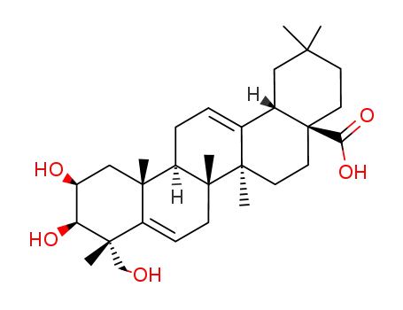 Molecular Structure of 465-01-0 (bassic acid)