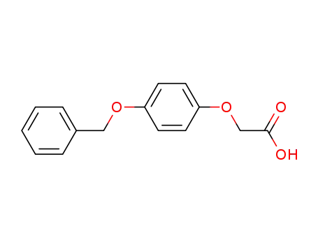 Molecular Structure of 38559-92-1 (4-BENZYLOXYPHENOXYACETIC ACID)