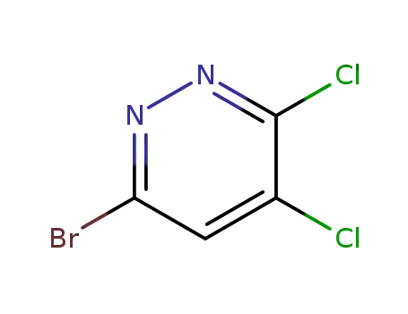 Molecular Structure of 1003944-29-3 (C<sub>4</sub>HBrCl<sub>2</sub>N<sub>2</sub>)