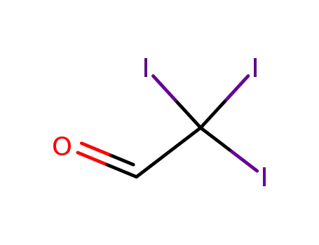 Molecular Structure of 5703-34-4 (triiodoacetaldehyde)