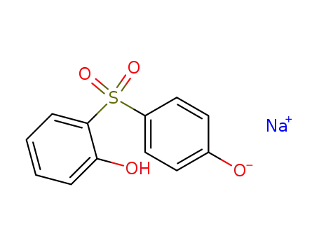 Molecular Structure of 202924-57-0 (monosodium salt of 2,4'-dihydroxydiphenylsulfone)