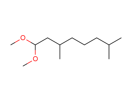 68141-23-1,1,1-dimethoxy-3,7-dimethyloctane,Dihydro citronellal dimethyl acetal;Einecs 268-846-5;3,7-Dimethyloctanal dimethyl acetal;Octane,1,1-dimethoxy-3,7-dimethyl;