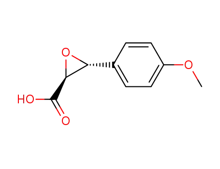 Molecular Structure of 106003-21-8 ((2S,3R)-trans-(4-methoxyphenyl)glycidic acid)