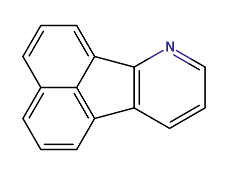 Molecular Structure of 206-49-5 (7-azafluoranthene)