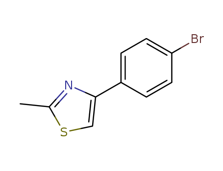 4-(4-Bromophenyl)-2-methyl-1,3-thiazole 97%