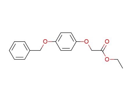 Molecular Structure of 142717-44-0 (ethyl 2-[4-(benzyloxy)phenoxy]acetate)