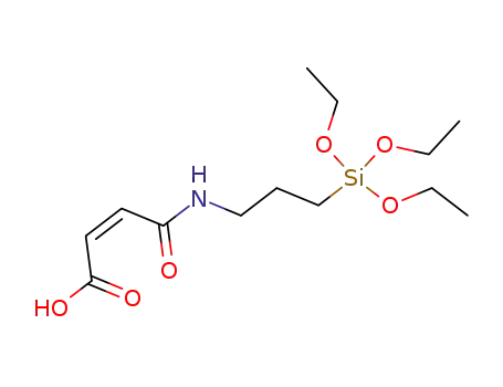 Molecular Structure of 33525-68-7 (TRIETHOXYSILYLPROPYLMALEAMIC ACID)
