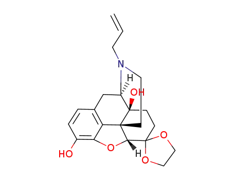 (5α)-4,5-Epoxy-3,14-dihydroxy-17-(2-propenyl)-Morphinan-6-one Cyclic 1,2-Ethanediyl Acetal