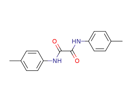 Molecular Structure of 3299-61-4 (N,N'-Bis(4-methylphenyl)oxamide)