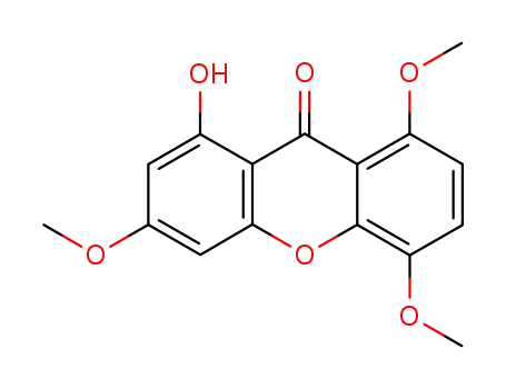 1-Hydroxy-3,5,8-trimethoxyxanthen-9-one