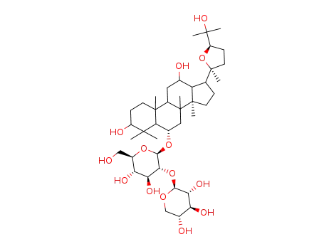 Molecular Structure of 81534-63-6 (majonoside R2)
