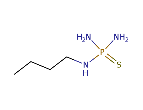 94317-64-3,N-(n-Butyl)thiophosphoric triamide,NBPT;N-Butylthiophosphoric triamide;Phosphorothioictriamide, butyl- (6CI,9CI);Agrotain;