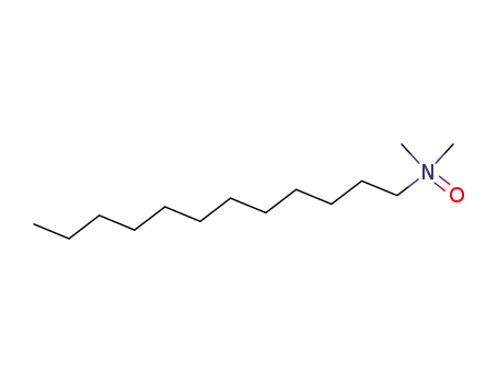 Molecular Structure of 1643-20-5 (Lauryldimethylamine oxide)
