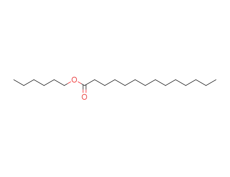 Molecular Structure of 42231-99-2 (hexyl myristate)
