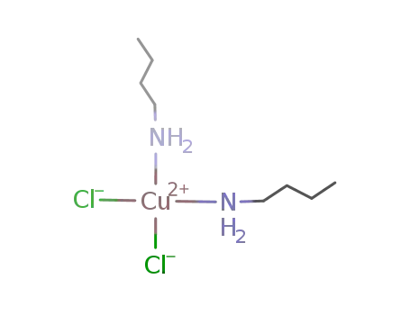 Molecular Structure of 52518-95-3 (CuCl<sub>2</sub>(C<sub>4</sub>H<sub>9</sub>NH<sub>2</sub>)2)