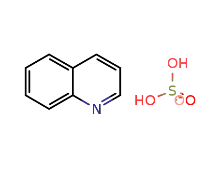 Molecular Structure of 530-66-5 (quinolinium hydrogen sulphate)