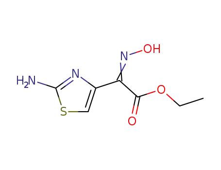 Ethyl 2-amino-alpha-(hydroxyimino)thiazol-4-acetate