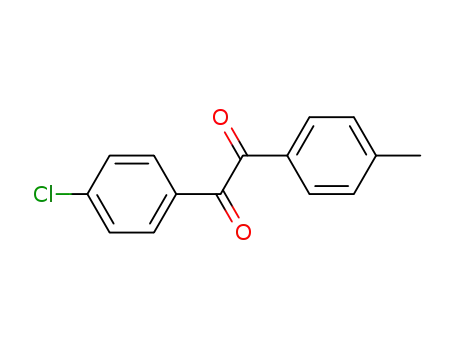Molecular Structure of 86508-29-4 (1-(4-CHLOROPHENYL)-2-(4-METHYLPHENYL)ETHANE-1,2-DIONE)