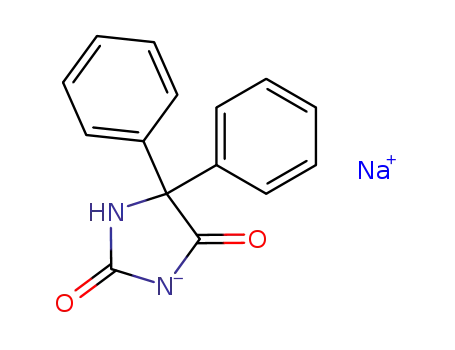 Sodium 2,4-dioxo-5,5-diphenylimidazolidin-1-ide