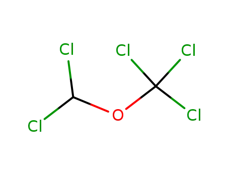 Molecular Structure of 20524-83-8 (dichloromethyl trichloromethyl ether)