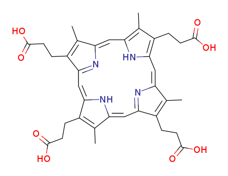 Coproporphyrin III dihydrochloride,3,8,13,17-Tetramethyl-21H,23H-porphine-2,7,12,18-tetrapropionic acid dihydrochloride