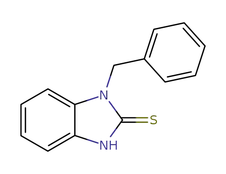 Molecular Structure of 31493-51-3 (1-BENZYL-1H-BENZIMIDAZOLE-2-THIOL)
