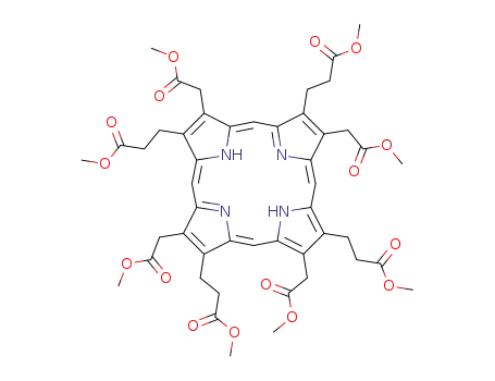Molecular Structure of 10170-03-3 (UROPORPHYRIN I, OCTAMETHYL ESTER)