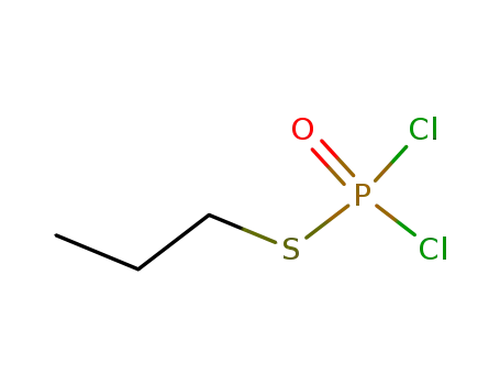 Molecular Structure of 18281-78-2 (S-propyl phosphorodichloridothioate)