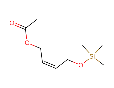 Molecular Structure of 113093-76-8 (2-Buten-1-ol, 4-[(trimethylsilyl)oxy]-, acetate, (Z)-)